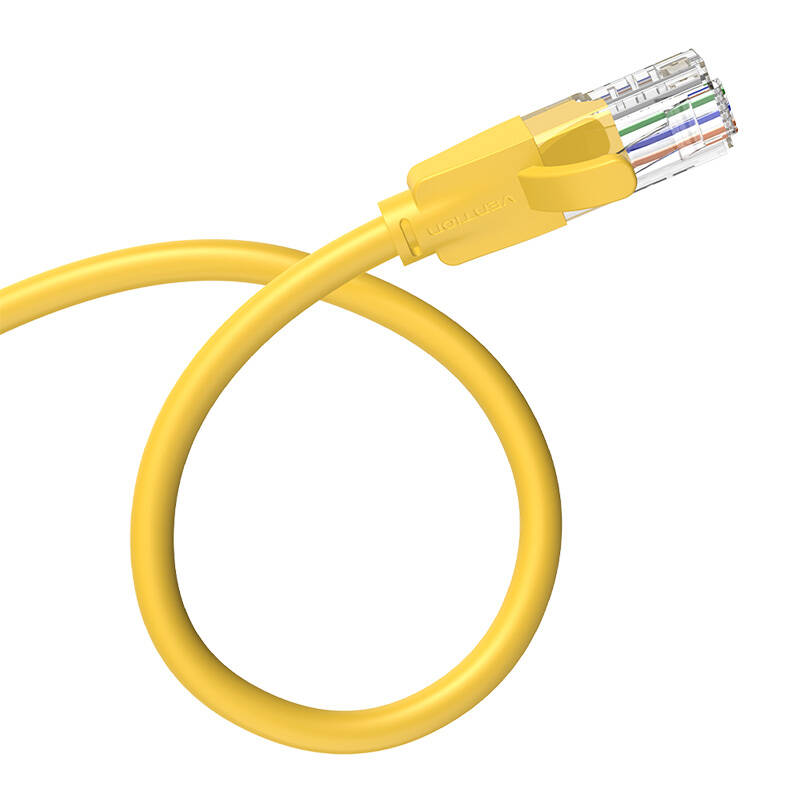UTP Kategorija 6 Mrežni kabel Vention IBEYF 1m žuta