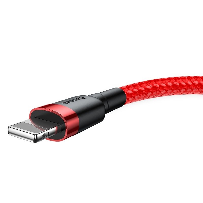 Baseus Cafule USB Lightning kabel 2.4A 1m (crni + crveni)