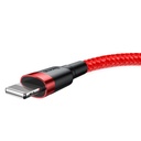 Baseus Cafule USB Lightning kabel 2.4A 1m (crni + crveni)