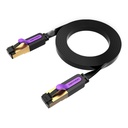 Plosnati UTP mrežni kabel kategorije 7 Vention ICABJ 5m crni