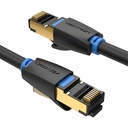 Kategorija 8 SFTP mrežni kabel Vention IKABF 1m crni
