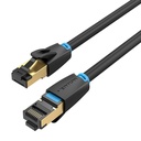 Kategorija 8 SFTP mrežni kabel Vention IKABF 1m crni