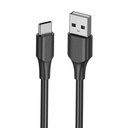 USB 2.0 A na USB-C 3A kabel 0,25 m Vention CTHBC crni