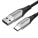 USB 2.0 A na USB-C 3A kabel 0,5 m Vention CODHD sivi