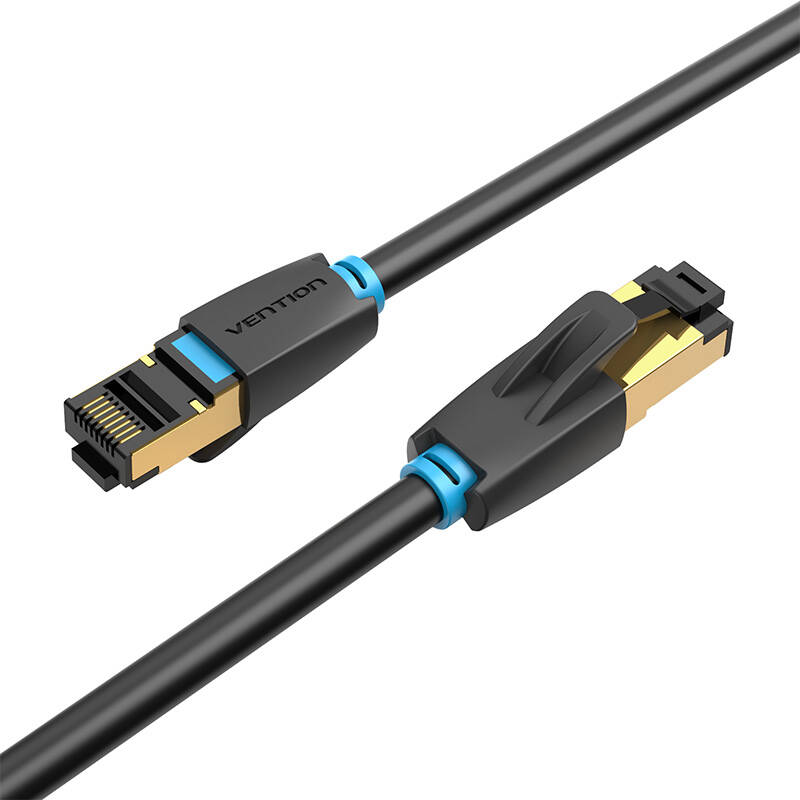 Kategorija 8 SFTP mrežni kabel Vention IKABL 10m crni