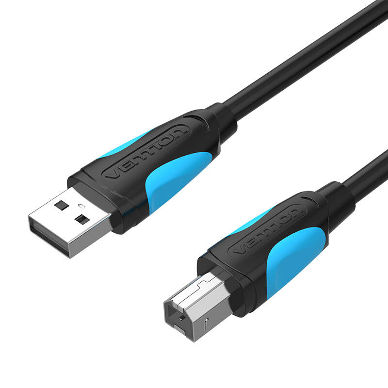 USB 2.0 A na USB-B kabel pisača Vention VAS-A16-B100 1m crni