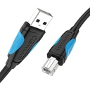 USB 2.0 A na USB-B kabel pisača Vention VAS-A16-B100 1m crni