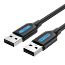 USB 2.0 kabel Vention COJBC 0,25m crni PVC