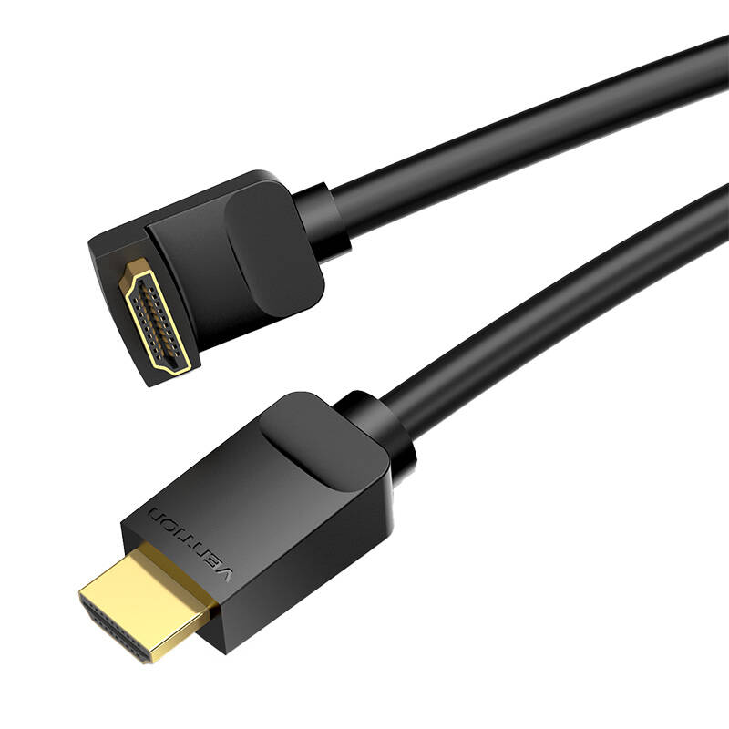 Kabel HDMI Vention AAQBG 1,5m Angle 270° (crni)