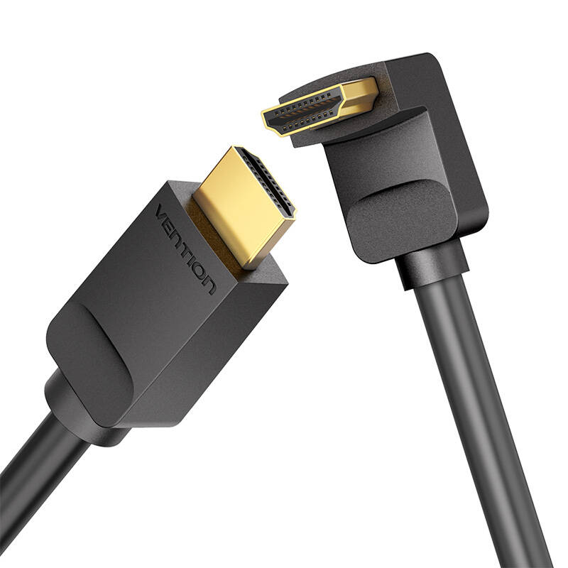 Kabel HDMI Vention AARBG 1,5m kut 90° (crni)