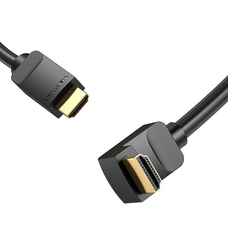 Kabel HDMI Vention AARBG 1,5m kut 90° (crni)