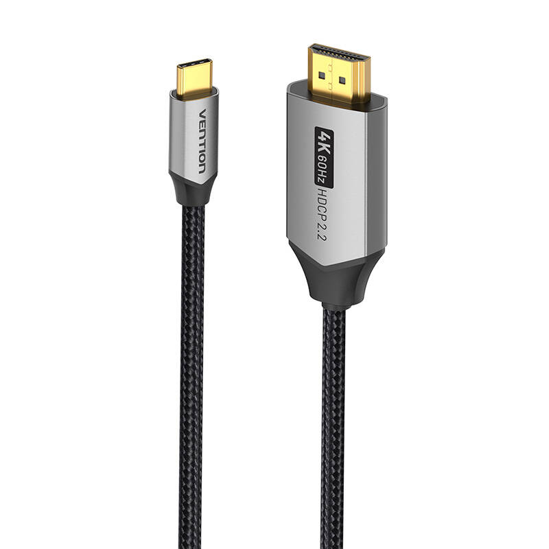 USB-C na HDMI kabel 1m Vention CRBBF (crni)