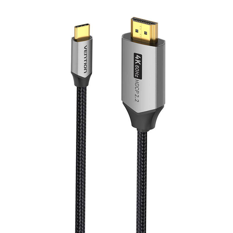 USB-C na HDMI kabel 1,5 m Vention CRBBG (crni)