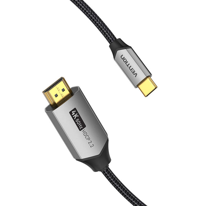 USB-C na HDMI kabel 1,5 m Vention CRBBG (crni)