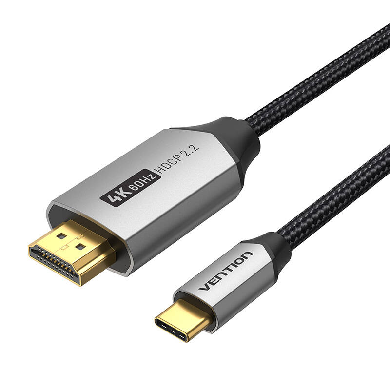 USB-C na HDMI kabel 2m Vention CRBBH (crni)