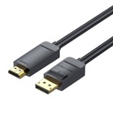 4K DisplayPort na HDMI kabel 3m Vention HAGBI (crni)