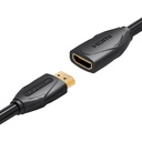 HDMI produžni 1,5 m Vention VAA-B06-B150 (crni)