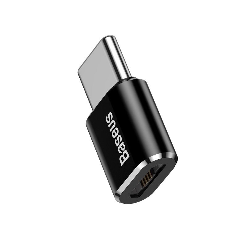 Baseus Micro USB na USB Type-C adapter - crni