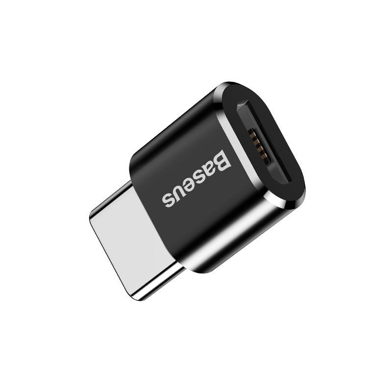 Baseus Micro USB na USB Type-C adapter - crni