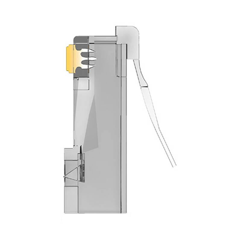 Modularni RJ45 Cat.5E FTP konektor Vention IDAR0-10 Transparent 10 kom.