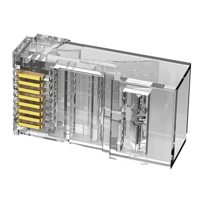 Modularni RJ45 Cat.6 UTP konektor Vention IDDR0-10 Transparent 10 kom.