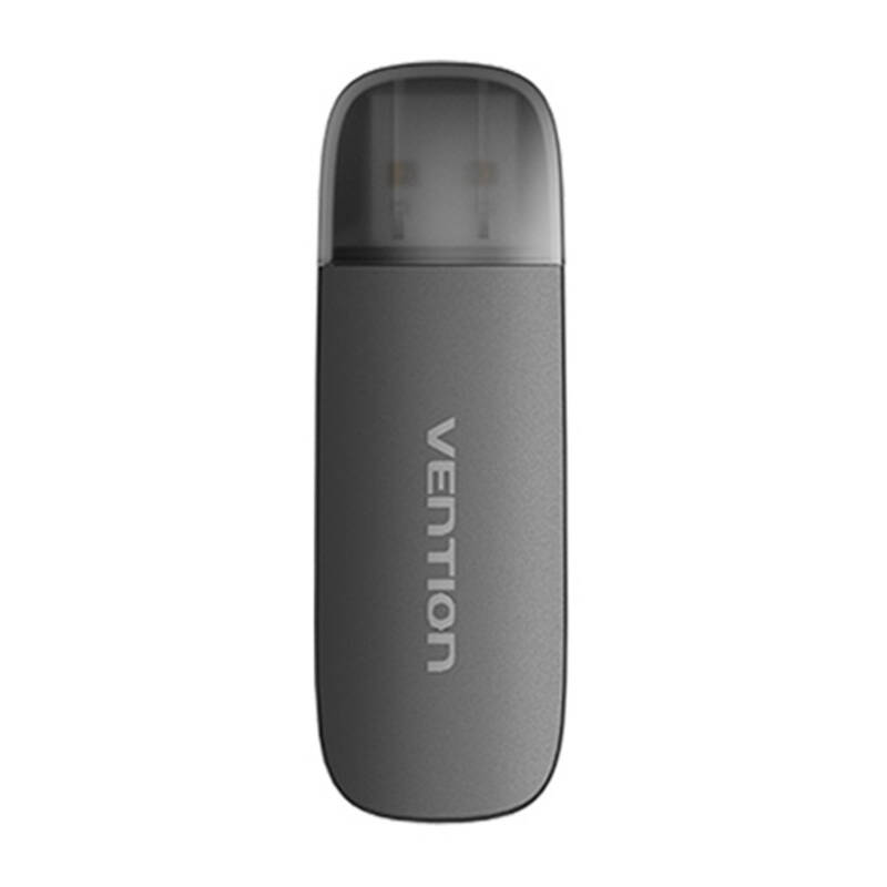 2-u-1 USB 2.0 A (SD+TF) čitač memorijskih kartica Vention CLEB0 (crni)