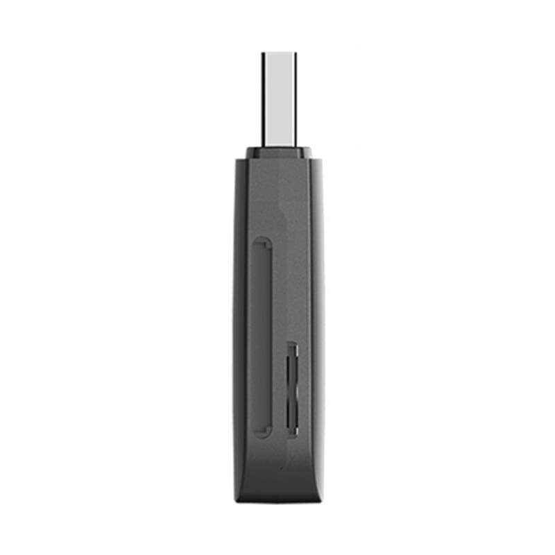 2-u-1 USB 2.0 A (SD+TF) čitač memorijskih kartica Vention CLEB0 (crni)