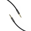 3,5 mm audio kabel 0,5 m Vention BAWBD crni