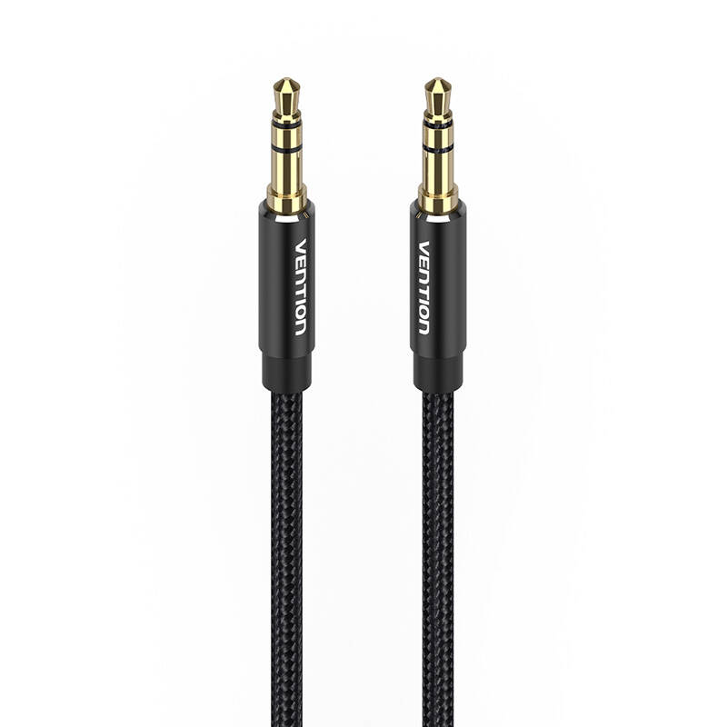 3,5 mm audio kabel 1,5 m Vention BAWBG crni