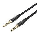 3,5 mm audio kabel 2 m Vention BAWBH crni