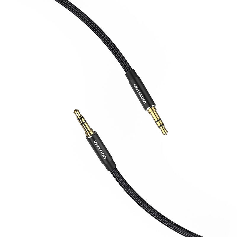 3,5 mm audio kabel 2 m Vention BAWBH crni