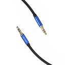 3,5 mm audio kabel 0,5 m Vention BAWLD crni