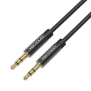 Vention BAGBD 3,5 mm 0,5 m crni metalni audio kabel