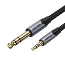 Vention BAUHD TRS 3,5 mm muški na muški 6,35 mm audio kabel 0,5 m sivi