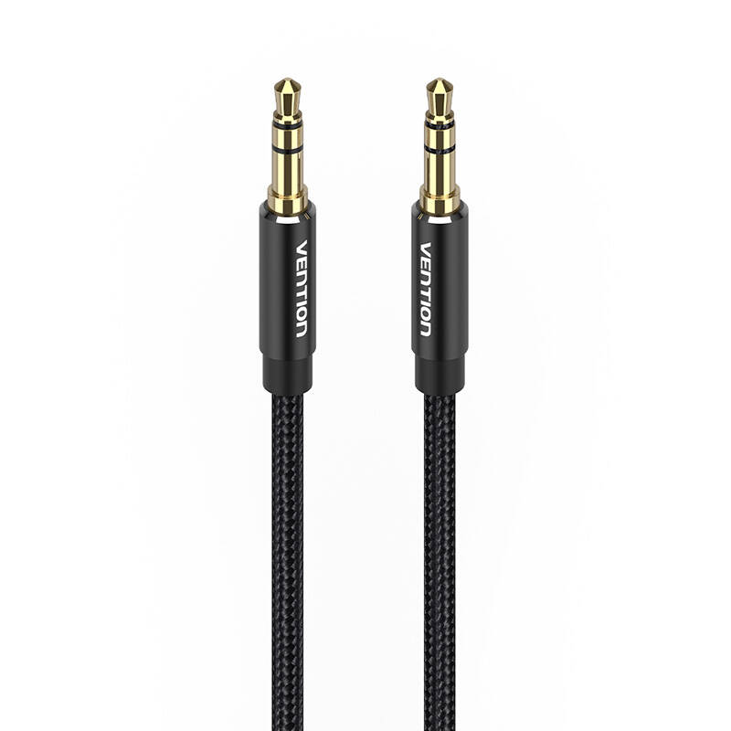 Vention BAWBJ 3,5 mm 5 m crni audio kabel