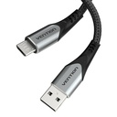 USB 2.0 A na Micro-B 3A kabel 0,5 m Vention COAHD sivi