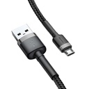 Baseus Cafule Micro USB kabel 2.4A 1m (sivo + crno)