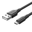 USB 2.0 muški na Micro-B muški 2A 0,5 m Vention CTIBD (crni)