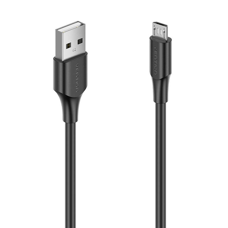 USB 2.0 muški na Micro-B muški 2A 1,5m Vention CTIBG (crni)