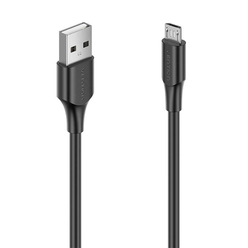 USB 2.0 muški na Micro-B muški 2A 2m Vention CTIBH (crni)