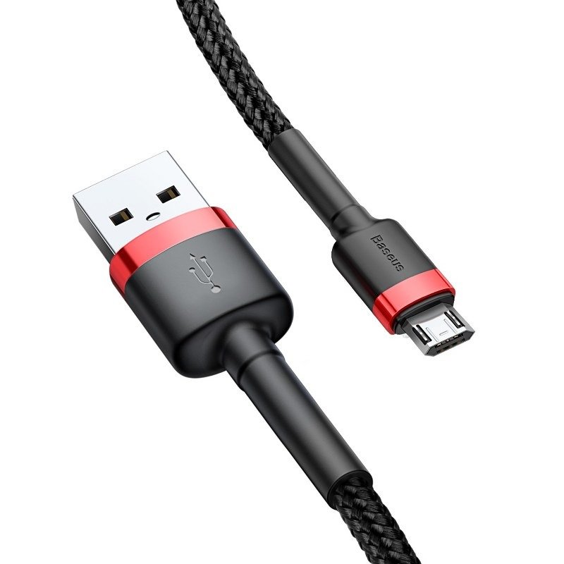 Baseus Cafule Micro USB kabel 2.4A 1m (crveni+crni)