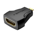 Ženski HDMI na muški mikro HDMI adapter Vention AITB0 (crni)