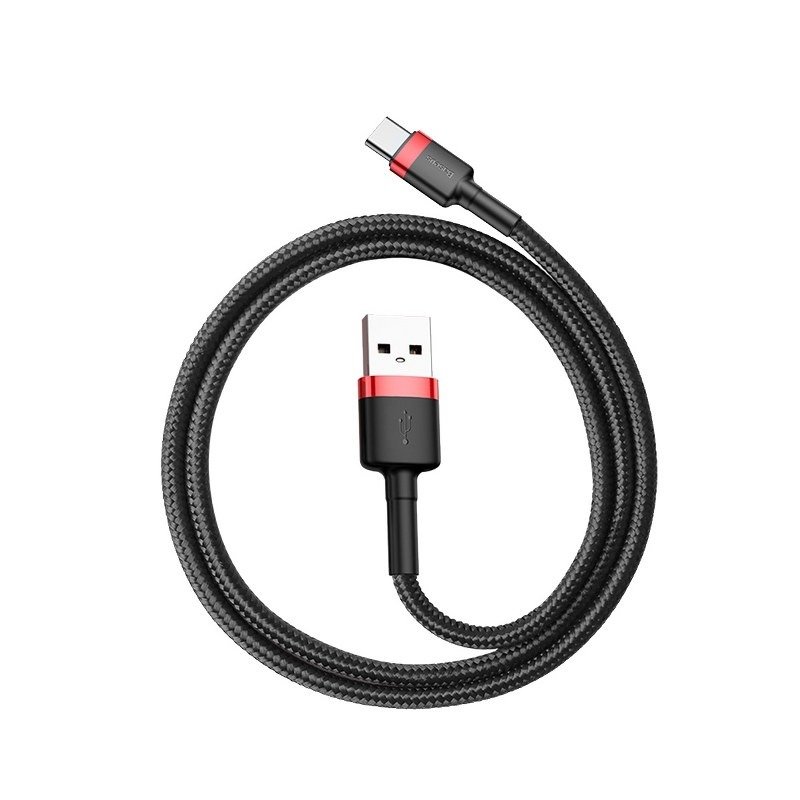 Baseus Cafule kabel USB-C 3A 0,5m (crveni+crni)