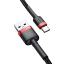 Baseus Cafule kabel USB-C 3A 0,5m (crveni+crni)