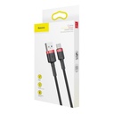 Baseus Cafule kabel USB-C 3A 0,5m (crveni+crni)