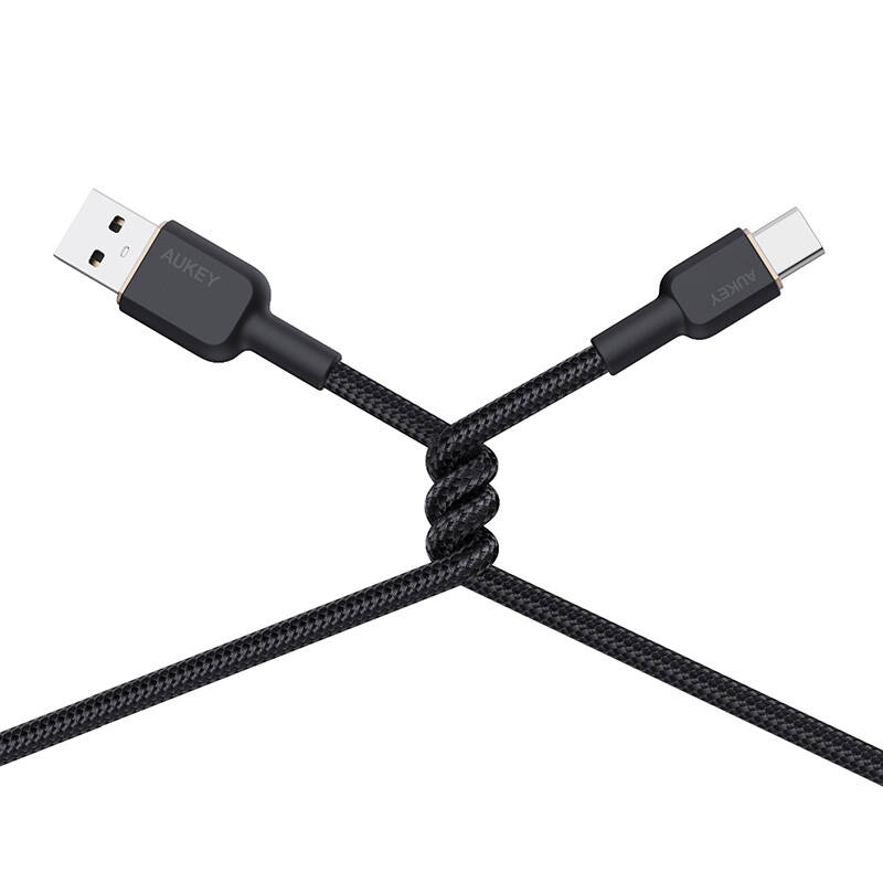 Kabel Aukey CB-NAC1 USB-A na USB-C 1m (crni)