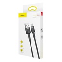 Baseus Cafule kabel USB-C 3A 0.5m (siva+crna)