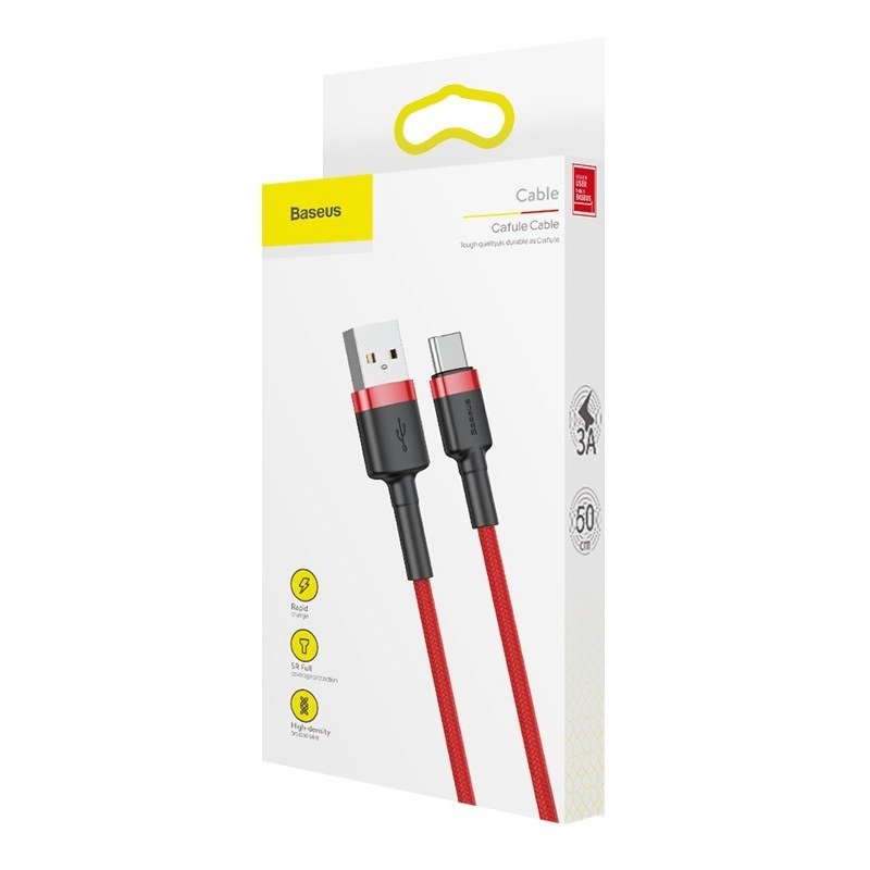 Baseus Cafule kabel USB-C 2A 2m (crveni)