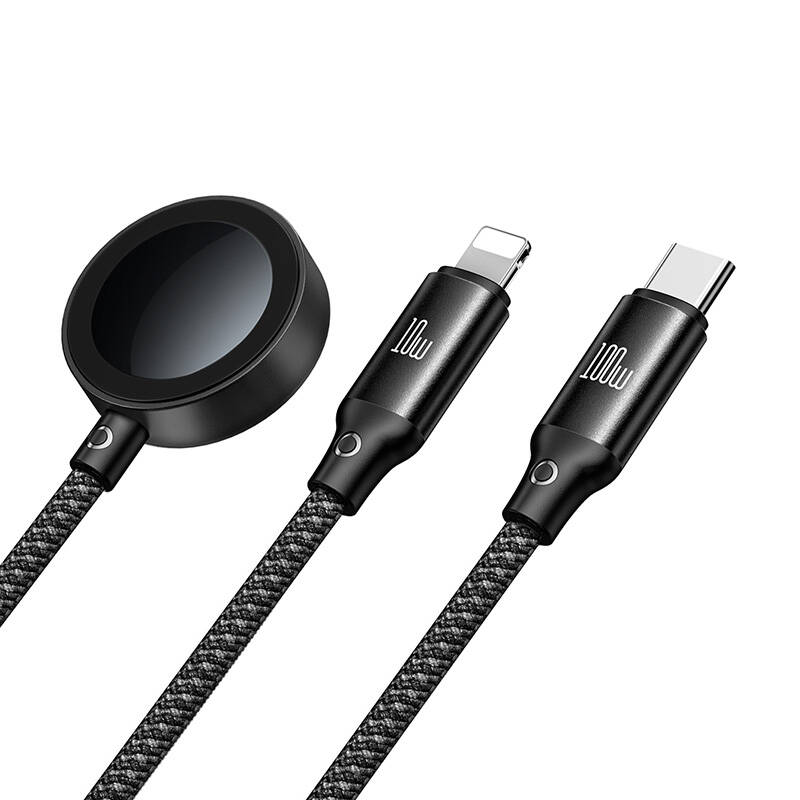 USB-C 3u1 kabel Mcdodo CA-4940 USB-C, Lightning, Apple Watch