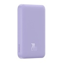 Magnetic Mini Powerbank Baseus 5000mAh 20W (ljubičasta)